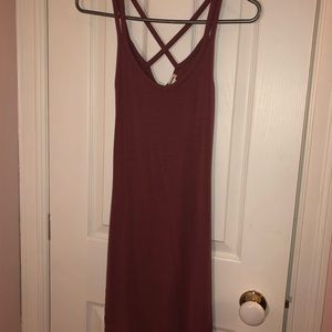 Tight pink Garage dress